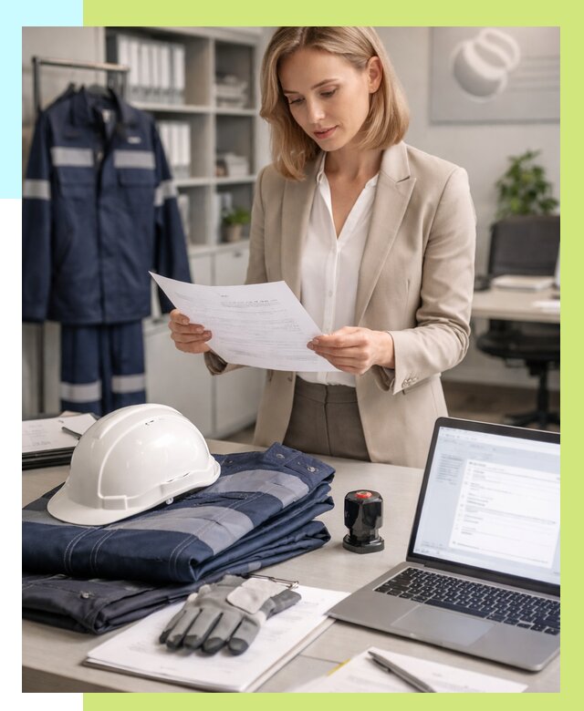 Сертификация спецодежды в Рубцовске от 7079 р. | Алешин-Рбц