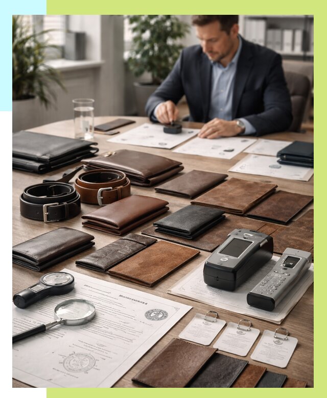 Сертификация кожаных изделий в Рубцовске от 12136 р. | Алешин-Рбц