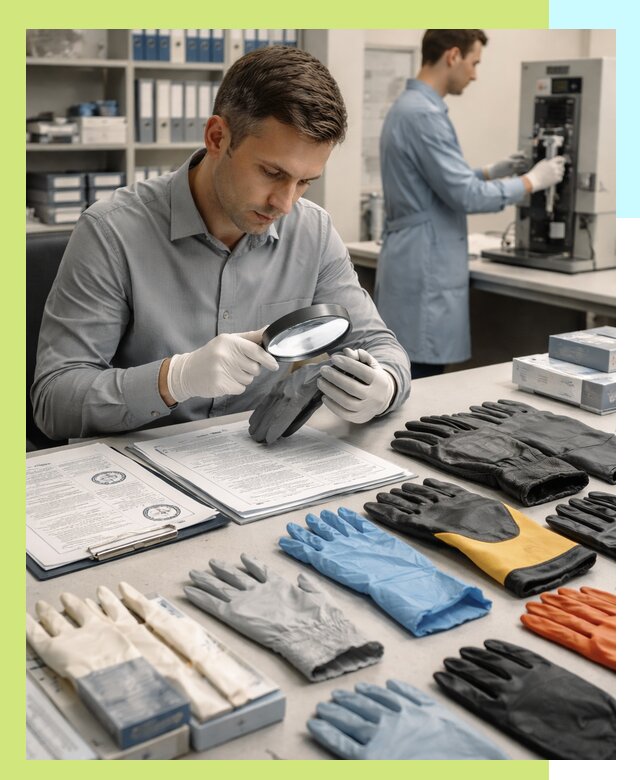 Сертификация перчаток и средств защиты продукции в Рубцовске