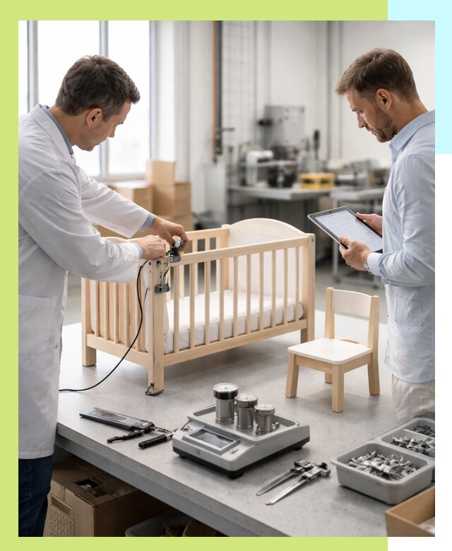 Сертификация детской мебели и проверка безопасности в Рубцовске