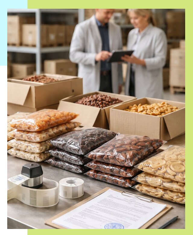 Сертификация сухофруктов в Рубцовске от 12136 р. | Алешин-Рбц под ключ