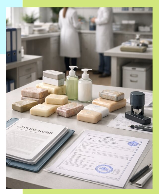 Сертификация мыла и сертификат на мыло в Рубцовске от 12136 | Алешин-Рбц