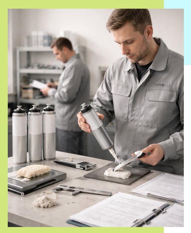 Сертификация монтажной пены и соответствие стандартам в Рубцовске