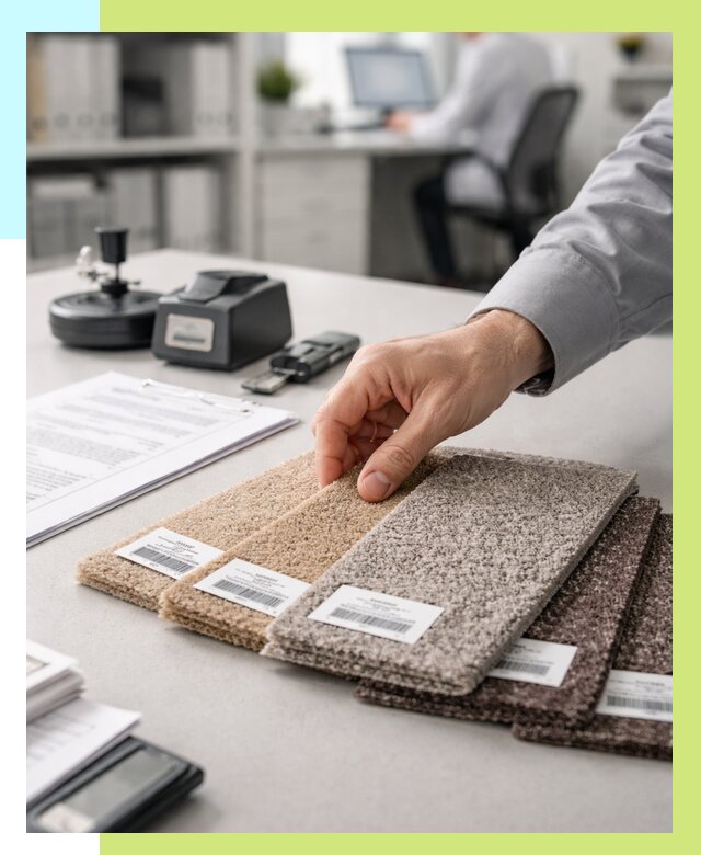 Сертификация ковролина в Рубцовске от 15170 р., Алешин-Рбц