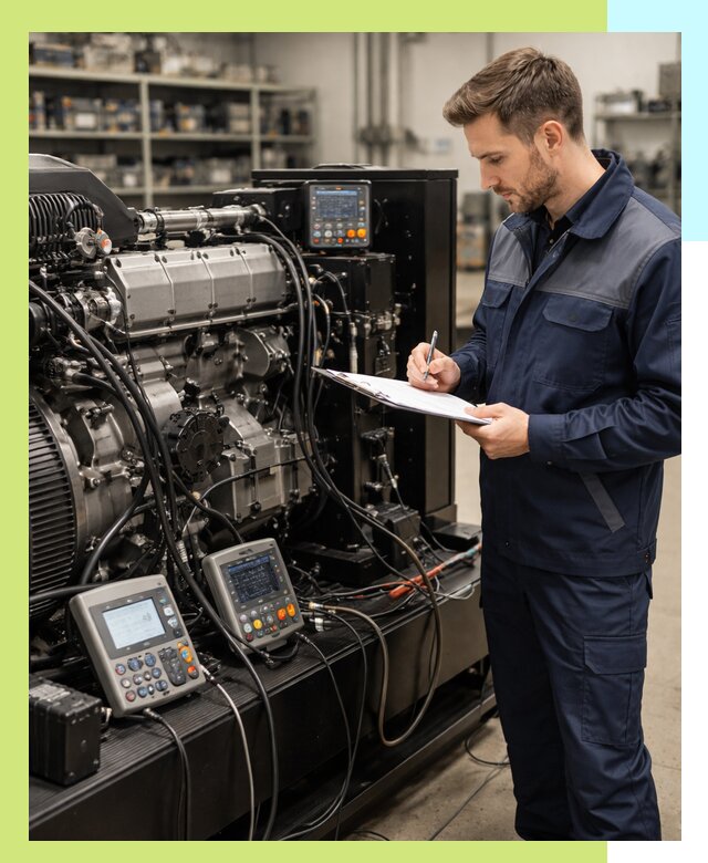 Сертификация дизельных генераторов и их оборудования в Рубцовске