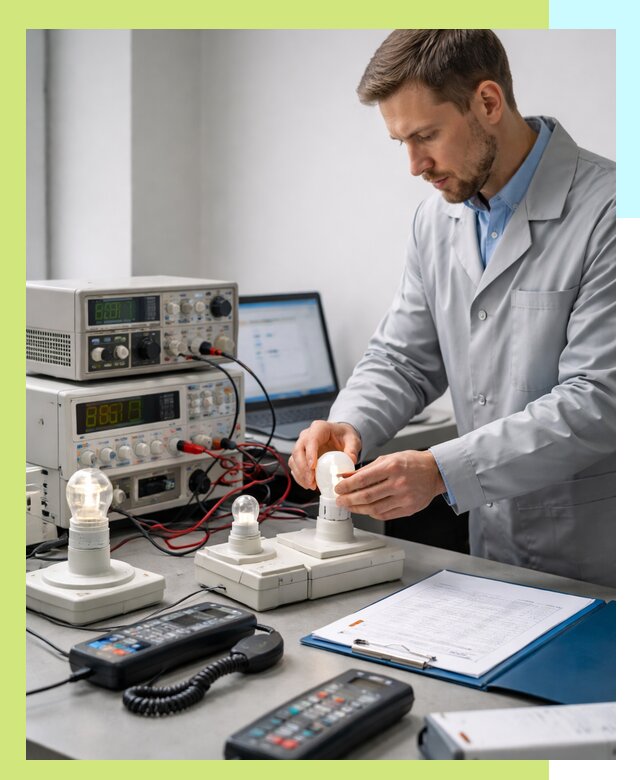 Сертификация ламп и светильников в Рубцовске по нормативам