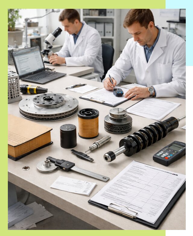 Сертификация автозапчастей и комплектующих в Рубцовске по ГОСТ