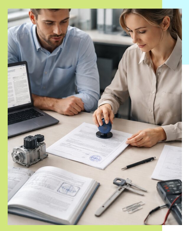 Выдача паспорта изделия и техническая экспертиза продукции в Рубцовске