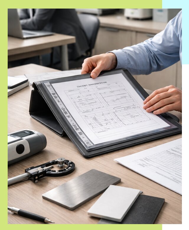 Оформление паспорта материала для продукции в Рубцовске