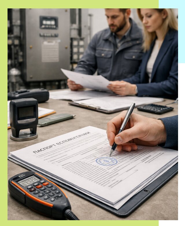 Оформление паспорта эксплуатации оборудования в Рубцовске