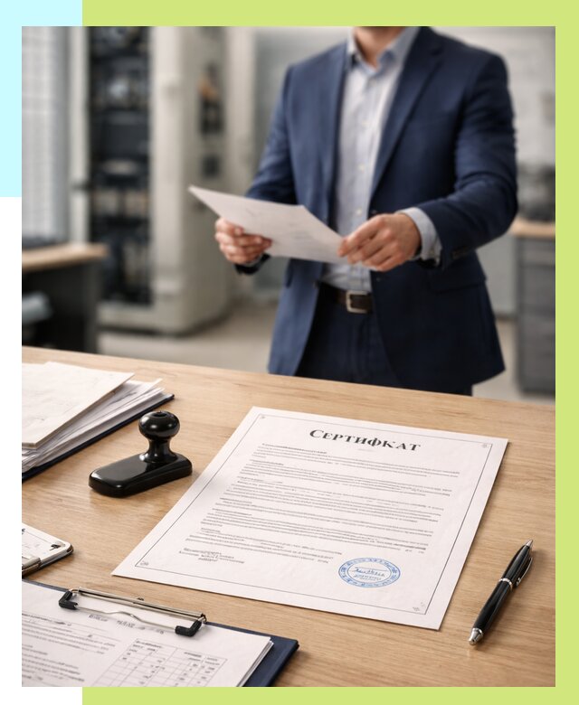 Сертификат на оборудование в Рубцовске от 15170 р. | Алешин-Рбц