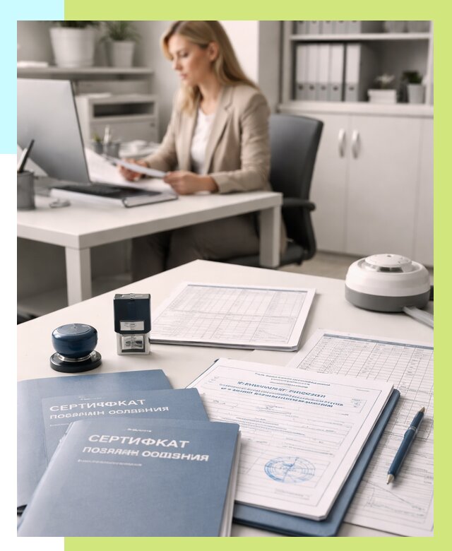 Сертификаты пожарной безопасности в Рубцовске от 15170 р. | Алешин-Рбц