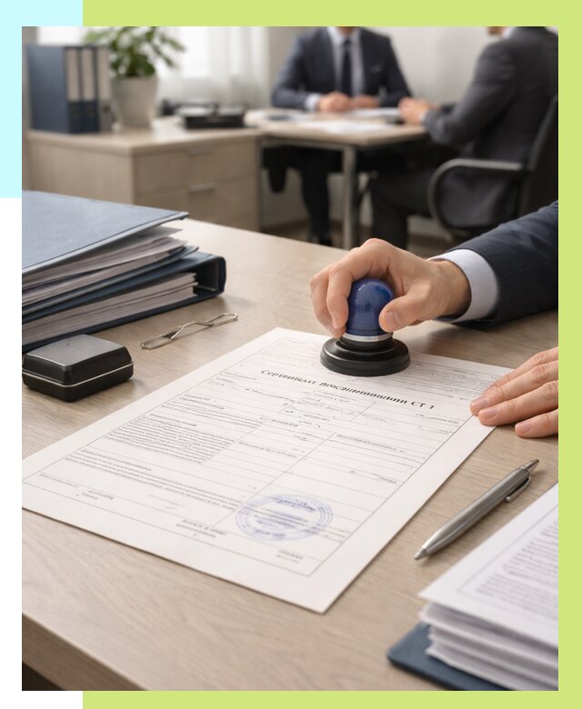 Сертификат происхождения СТ 1 в Рубцовске от 4551 р. | Алешин-Рбц