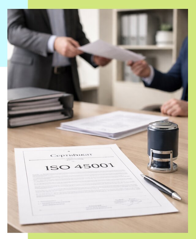 Сертификат ISO 45001 в Рубцовске под ключ от 45509 р. | Алешин-Рбц