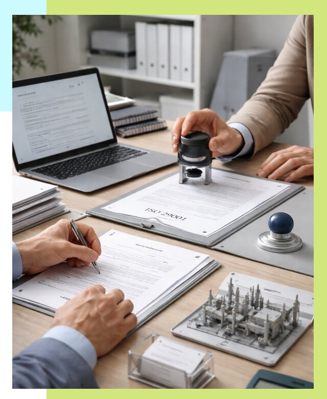 Сертификат ISO 29001 в Рубцовске под ключ от 75848 р. | Алешин-Рбц