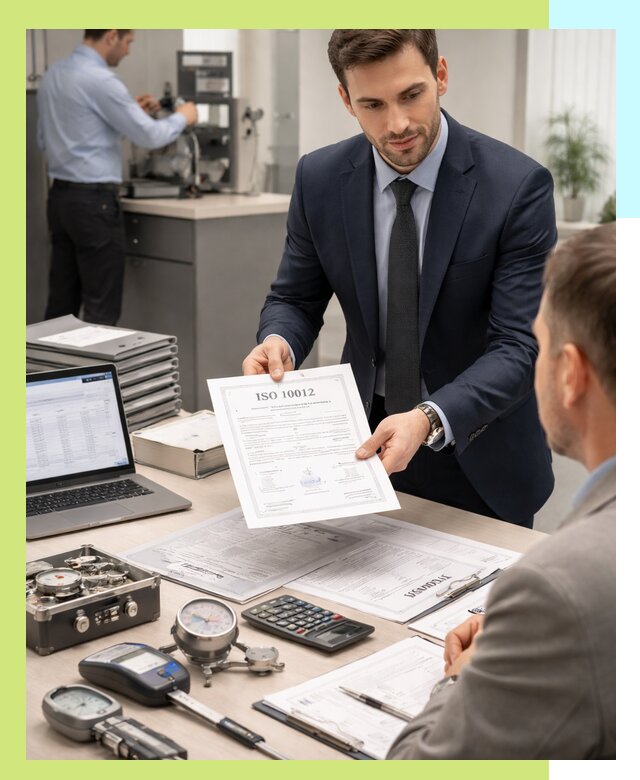 Выдача сертификата ISO 10012 по требованиям метрологии в Рубцовске
