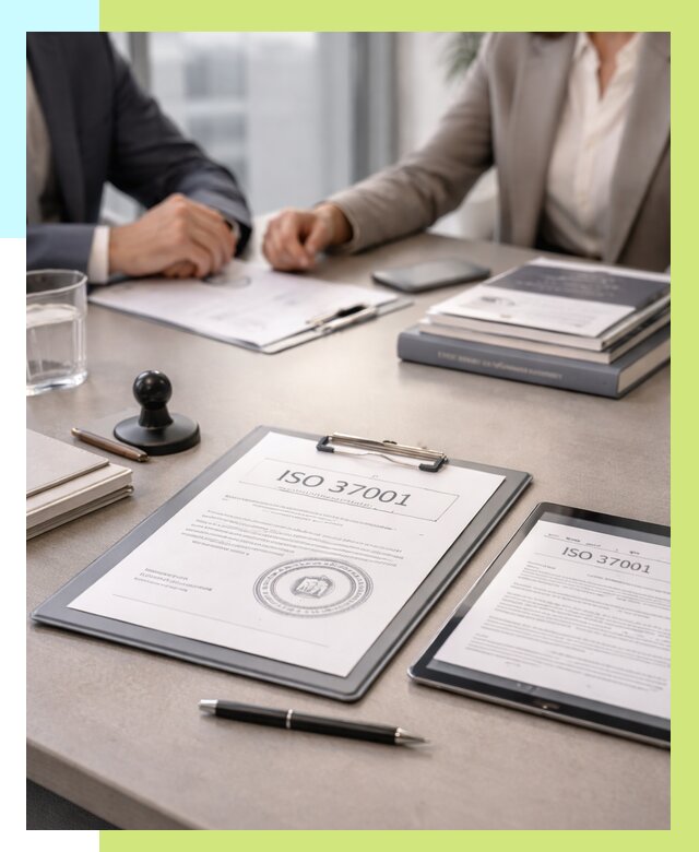 Сертификат ISO 37001 в Рубцовске оформить от 121356 р. Алешин-Рбц