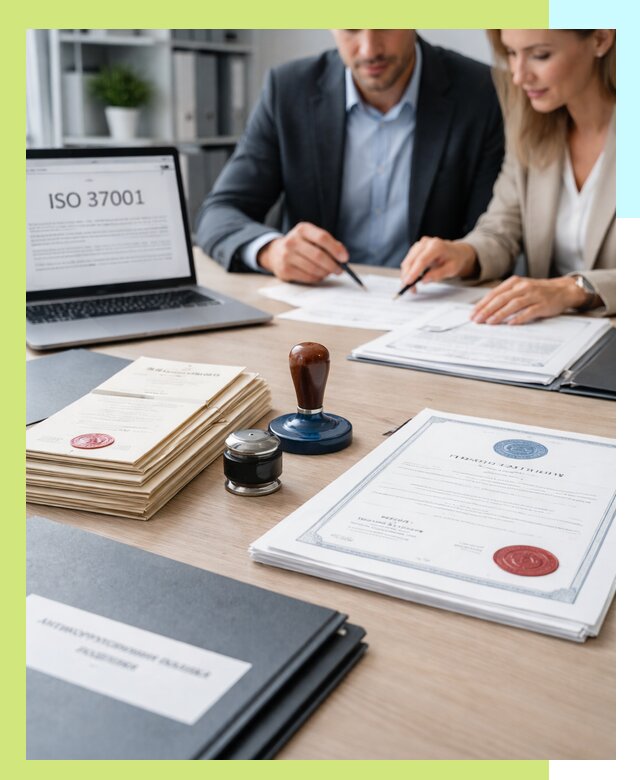 Получение сертификата ISO 37001 по системе борьбы с коррупцией в Рубцовске